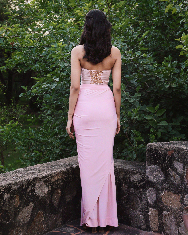 Moonblush Corset Set