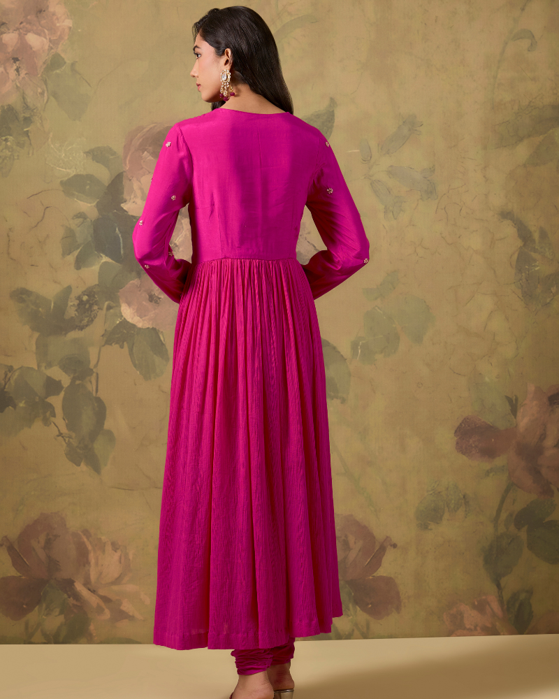 Orchid Anarkali
