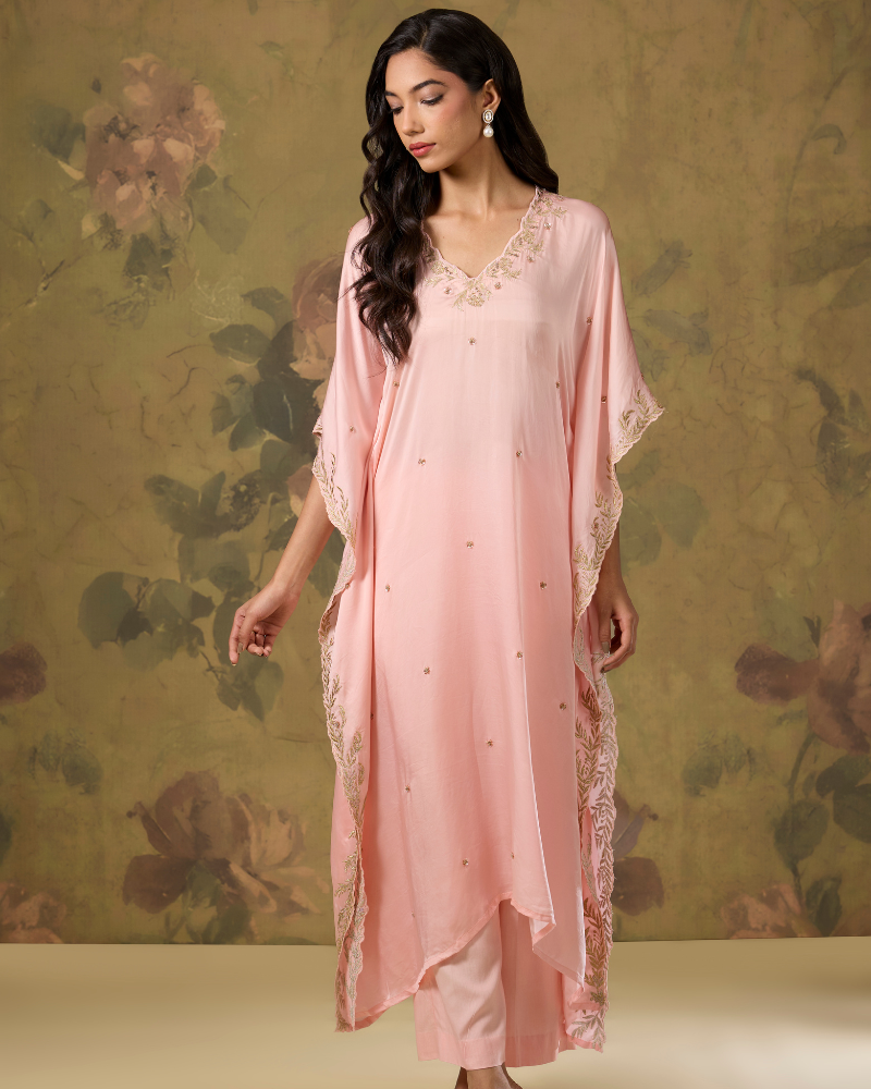 Whispering Blush Kaftan