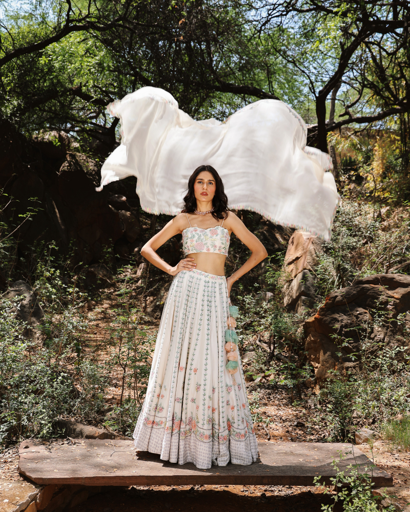 Wild Daisy Lehenga Set