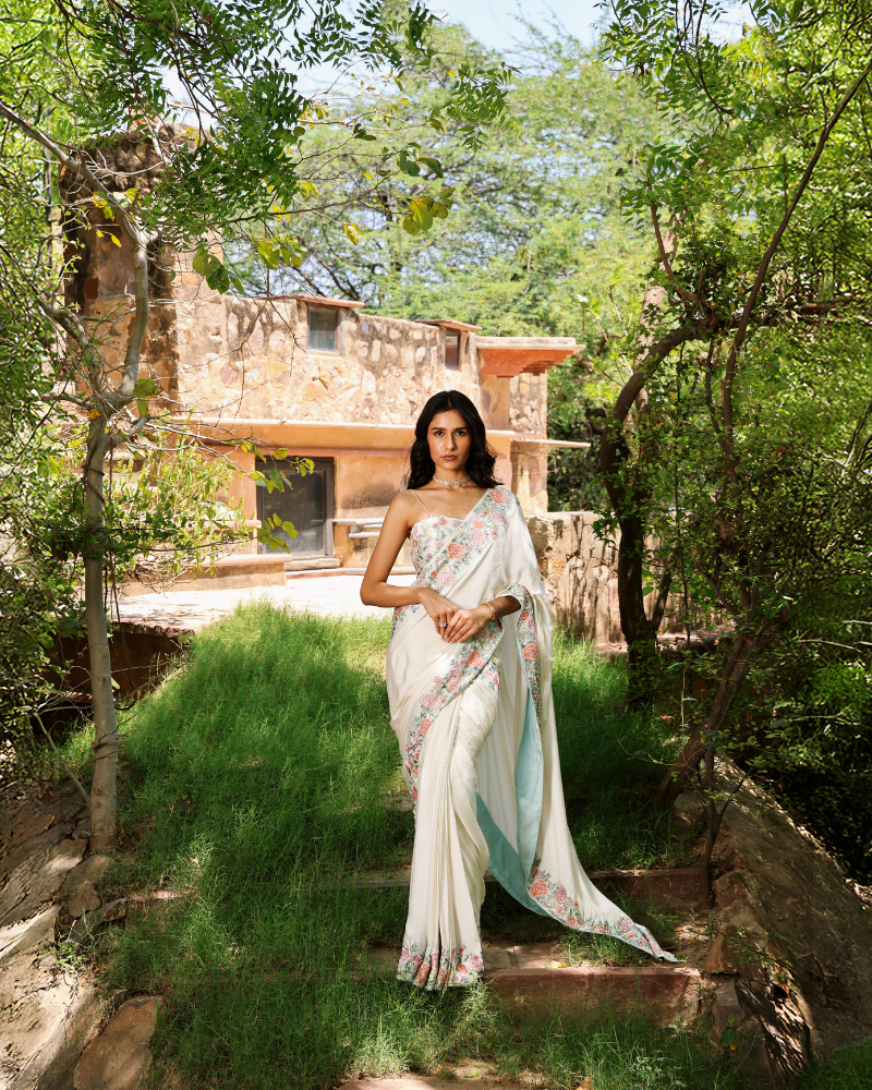 Wild Daisy Sari Set