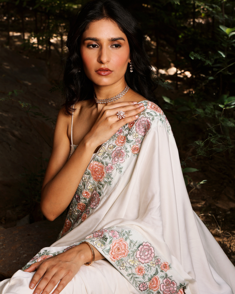 Wild Daisy Sari Set