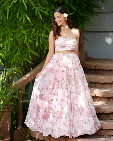 Secret Garden Lehenga