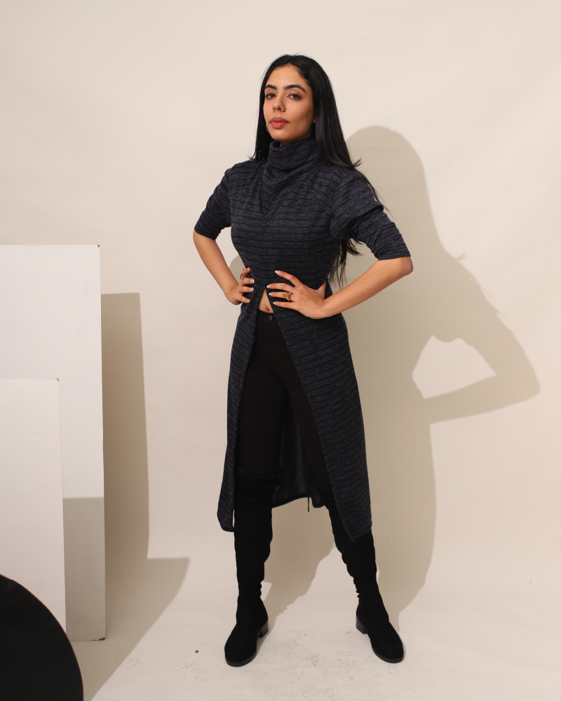 Tarnished Silver Winter Cape